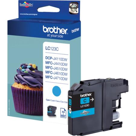 Brother LC-123C Cyan Standard Capacity