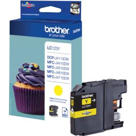 Brother LC-123Y Yellow Standard Capacity