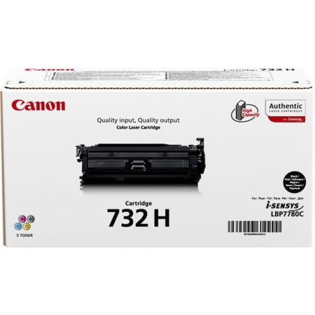 Canon 732H-BK Toner Cartridge Black High Capacity 12.000 Page