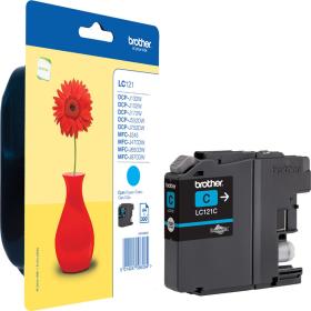 Brother LC-121 Ink Cartridge Cyan Standard Capacity