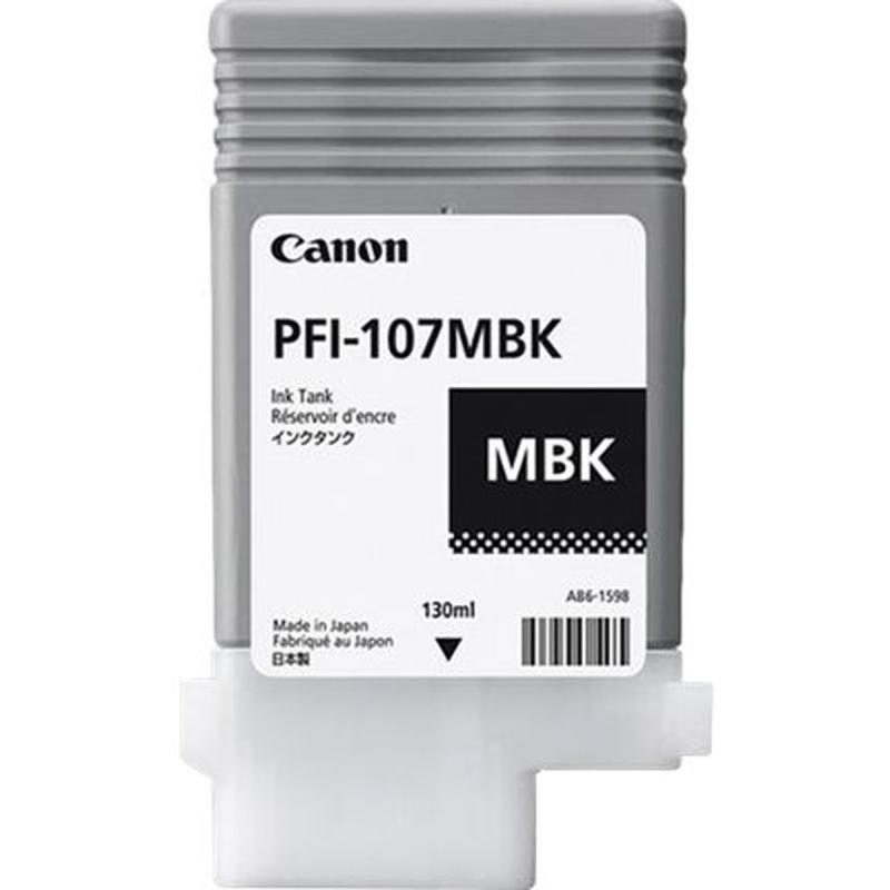 Canon PFI-107MBK Ink Cartridge Matt Black Standard Capacity 13