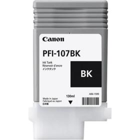 Canon PFI-107BK Ink Cartridge Black Standard Capacity 130ml