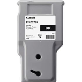 Canon PFI-207BK Ink Cartridge Black Standard Capacity 300ml