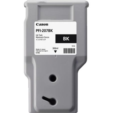 Canon PFI-207BK Ink Cartridge Black Standard Capacity 300ml