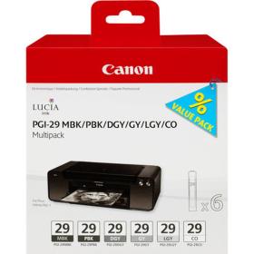 Canon PGI-29 MBK/PBK/DGY/GY/LGY/Co 4868B018