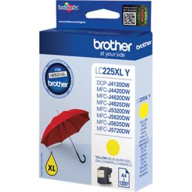 Brother LC-225XL Yellow HC EX Alarm LC225XLYBP