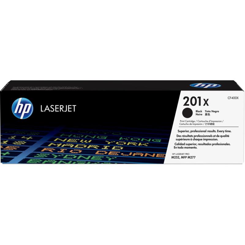 HP 201X Cartridge Black HC CF400X