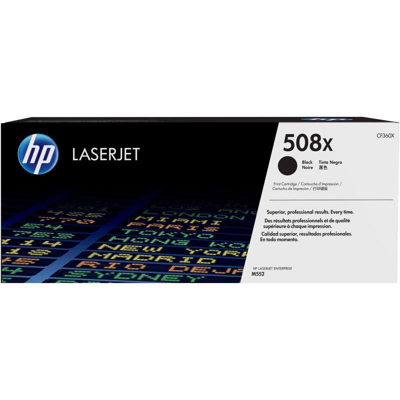 HP 508X Cartridge Black 1HC CF360X