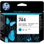 HP 744 Print Head Photo Black &amp;amp; Cyan F9J86A