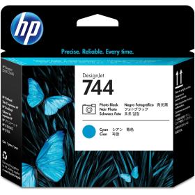 HP 744 Print Head Photo Black &amp;amp; Cyan F9J86A