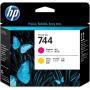 HP 744 Print Head Magenta &amp;amp; Yellow F9J87A