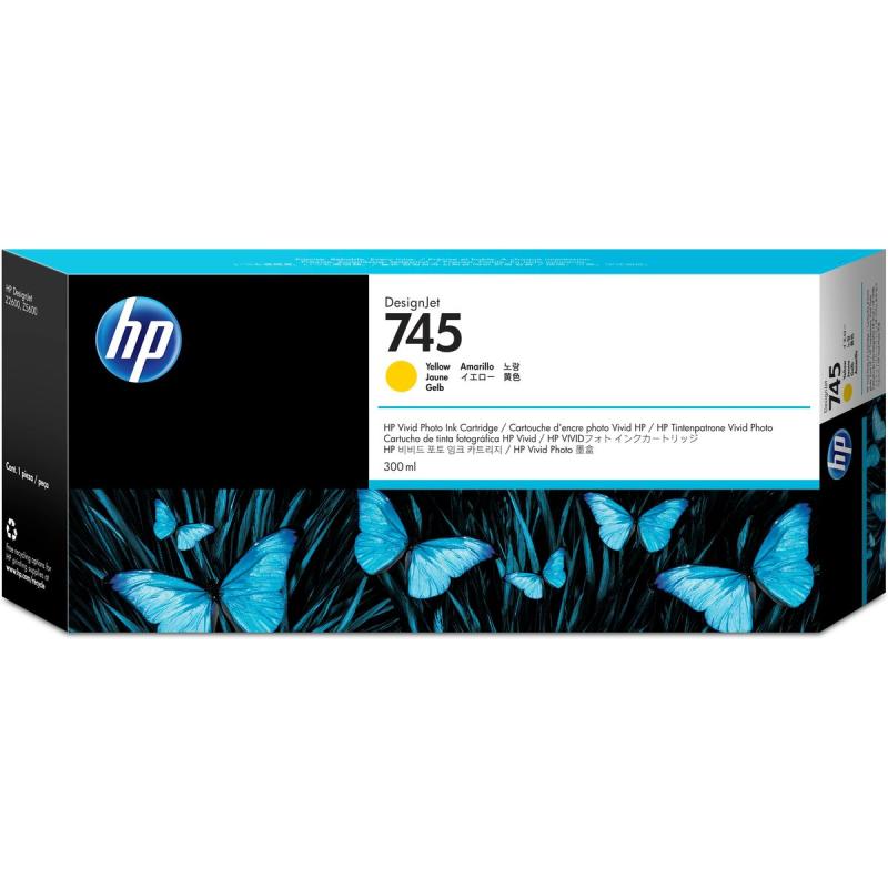 HP 745 Yellow 300 ml F9K02A