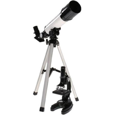 Byomic Beginners Microscope Set &amp;amp; Telescope In Case