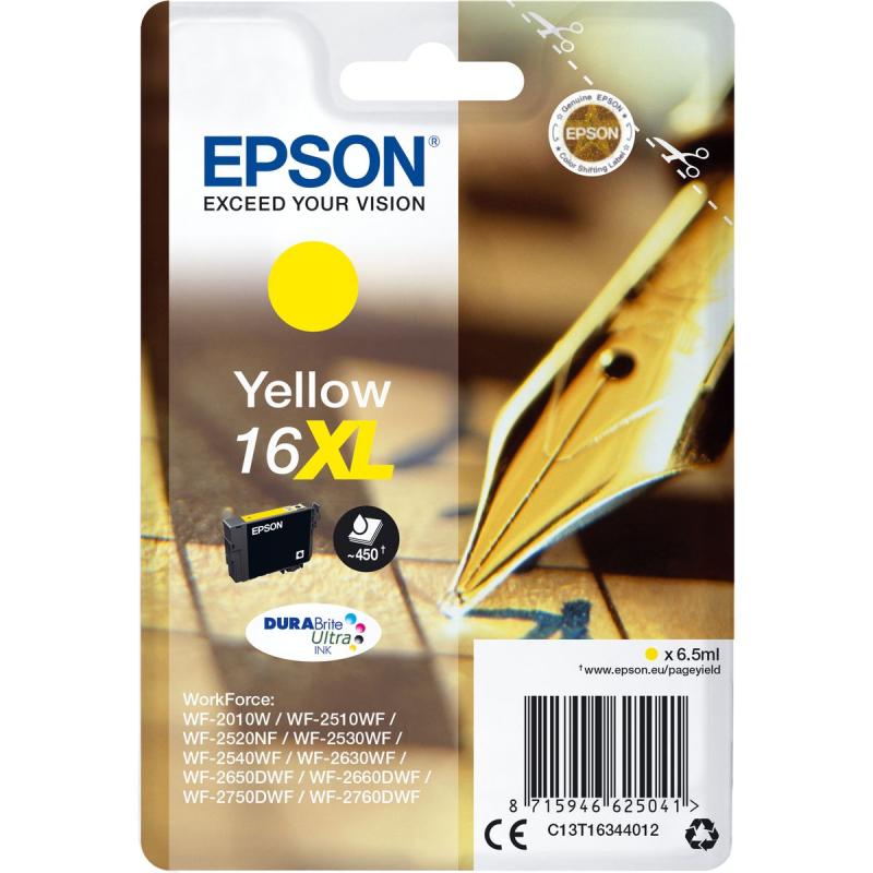 Epson 16XL Yellow HC T16344012 EX Alarm