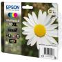 Epson 18XL Black + 3-COLOUR High Cap EX Alarm