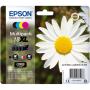 Epson 18XL Black + 3-COLOUR High Cap EX Alarm