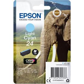 Epson 24 Ink Cartridge Light Cyan Standard Capacity 5.1ml 3