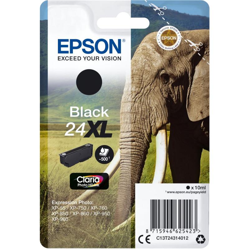 Epson 24XL Black HC 10ml T24314012