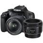 Canon EOS 2000D 18-55 IS + 50 1.8S