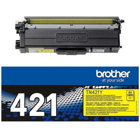 Brother TN421Y Toner Yellow 1 TN421Y