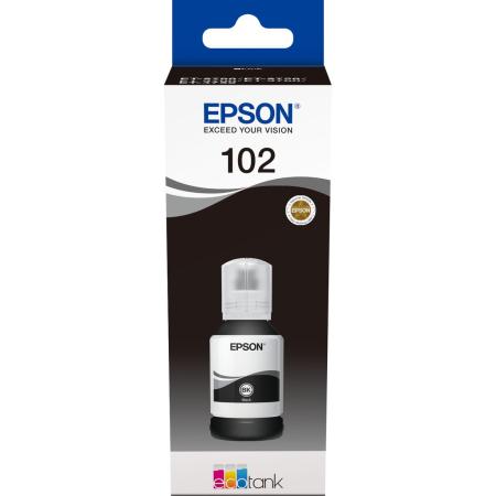 Epson EcoTank 102 Black Ink Bottle Pigmented T03R140