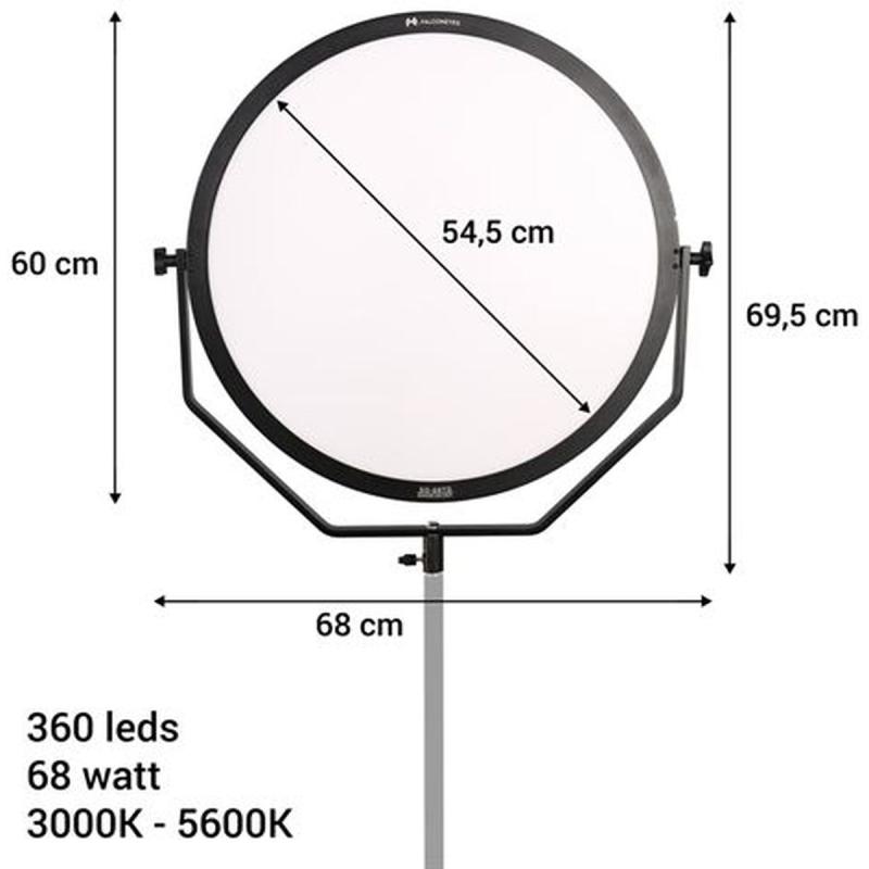 Falcon Eyes Bi-Colour LED Lamp Sophiez SO-68TD On 230V