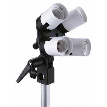 Falcon Eyes Lamp Holder LH-4E27LS 4 X E27 w/ Tilti