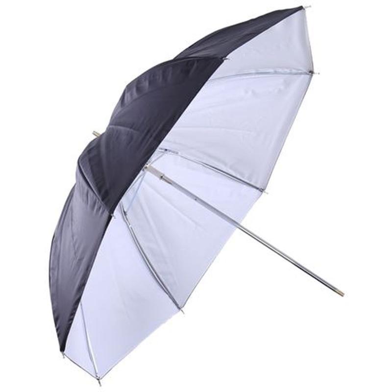 Falcon Eyes Flitsparaplu UR-60WB White/Black 152cm