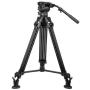 Nest Video Tripod NT-670 + Vloeistofgedempte Head