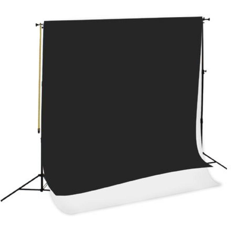 Falcon Eyes Background System SPK-2 w/ 2 Rollen ZW/White