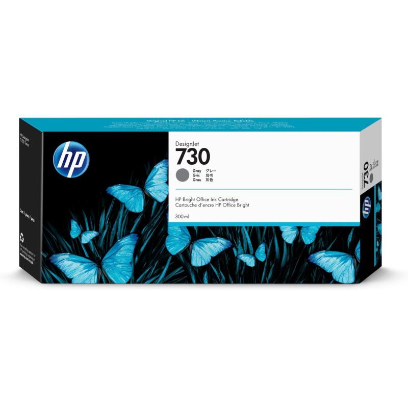 HP 730 300 ml Grey P2V72A