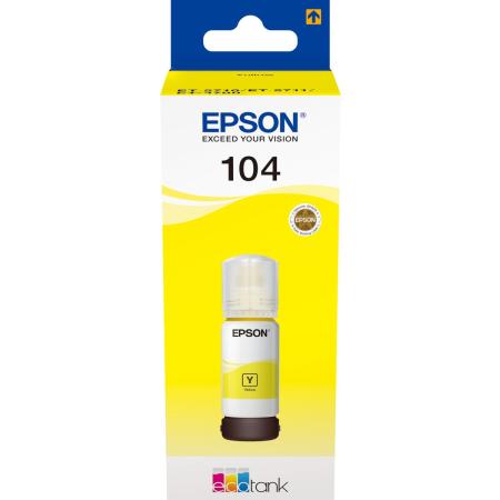 Epson 104 EcoTank Yellow Ink Bottle T00P440 (We)