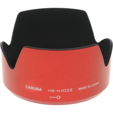 Caruba HB-N103II Lens Hood Red Nikkor VR 30-110mm