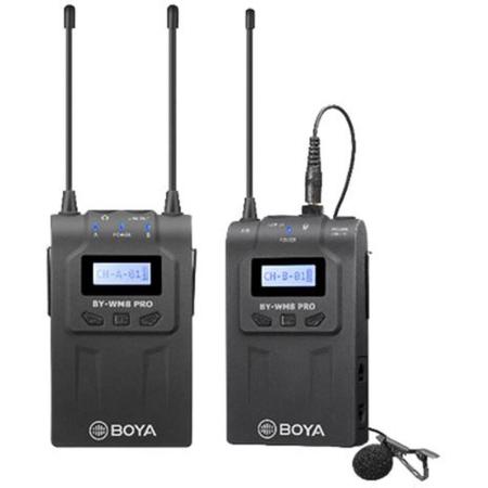 Boya Uhf Duo Lavalier Microphone Wireless BY-WM8 PRO-K1