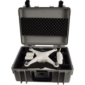 B&amp;W Outdoor.cases Copter Grey Wheels F/Oam DJI Phantom 2