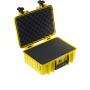 B&amp;W Outdoor.cases Type 4000 Yellow / Plukschuim