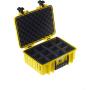 B&amp;W Outdoor.cases Type 4000 Yellow / Divider