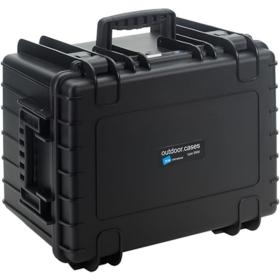 B&amp;W Outdoor.cases Type 5500 Black / Plukschuim