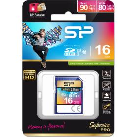 Silicon Power SDHC Card Superior UHS-1 U3 16GB