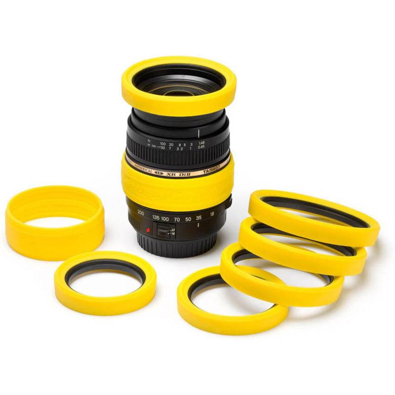 easyCover Lens Rim For 52mm Yellow