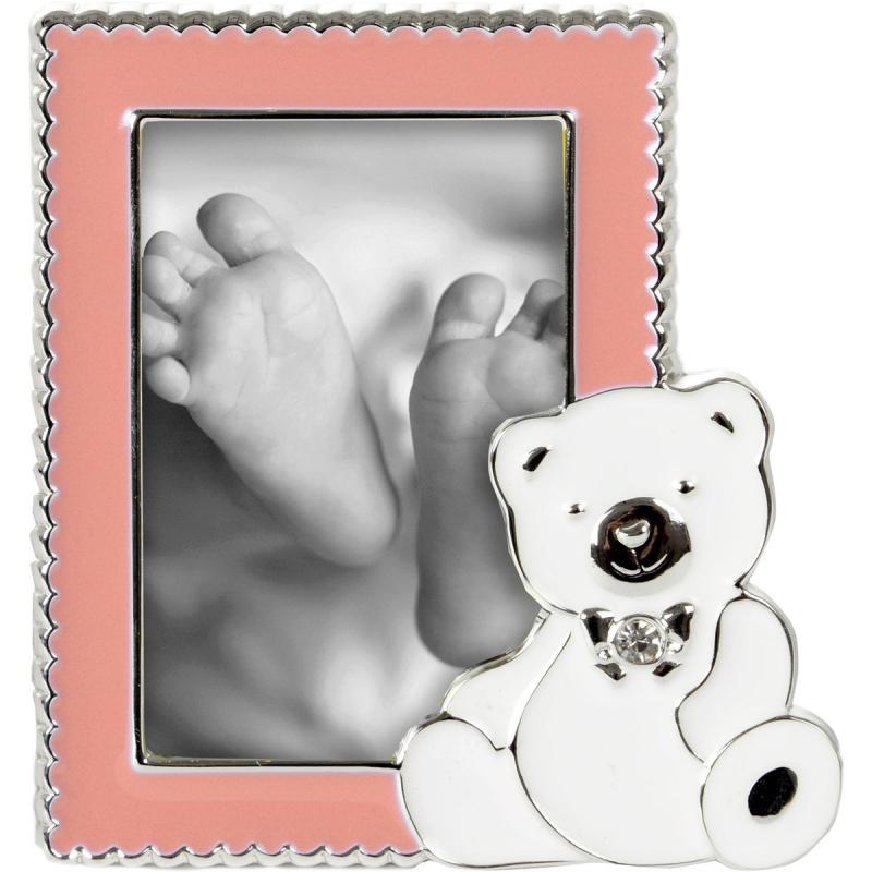 Goldbuch Sweet Bear Photo Frame 5x8 Pink