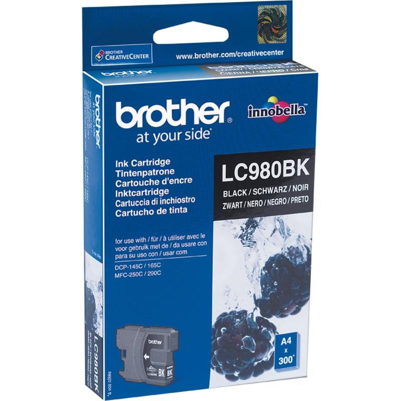 Brother LC-980BK Black Ink Cartridge