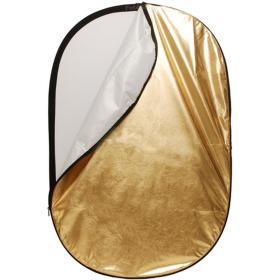 Linkstar Reflection Screen 2 In 1 R-Gold/Silver 60x90cm