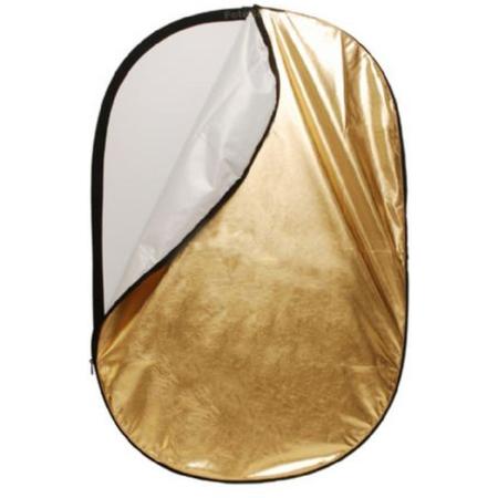 Linkstar Reflection Screen 2IN1 R-100150GS Gold/Zil 100x150cm