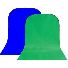 StudioKing Background Board BBT-10-07 Green/Blue