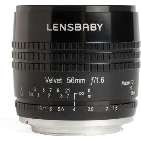 Lensbaby Velvet 56 Black Canon