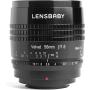 Lensbaby Velvet 56 Black Sony E-Mount