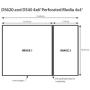 DNP Paper 2 400st 10x15 Perforated 10x10cm - DS-620