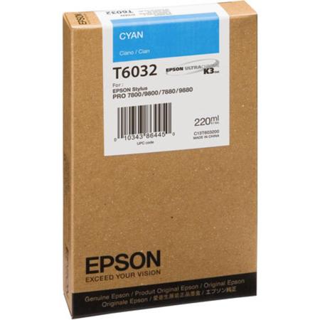 Epson T6032 - Cyan/Cyan