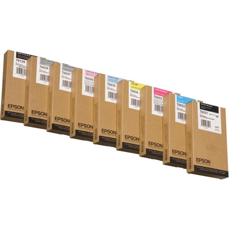 Epson T6039 - Light Light Black/Light Light Zwar